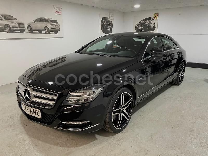 Negro Usado 2013 Mercedes CLS350 Berlina | 23.490 € (Precio justo) - Imagen 1/4