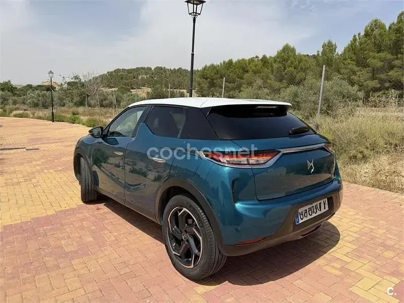 Usado DS Automobiles DS3 Crossback Grand Chic 100 CV (73 kW) 2020 Azul SUV