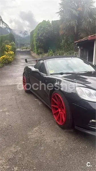 Usado Chevrolet Corvette 344 CV (253 kW) 2005 Negro Descapotable
