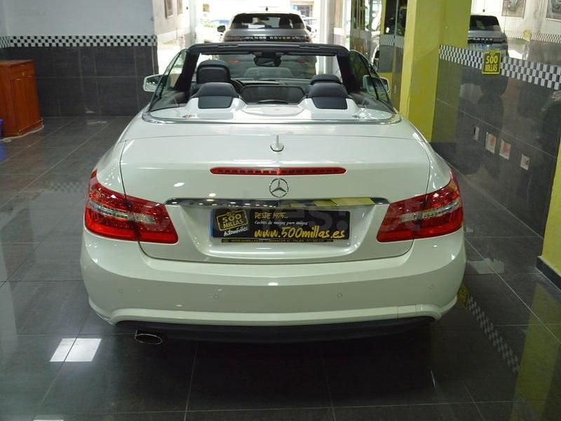Usado Mercedes E250 Avantgarde 204 CV (150 kW) 2012 Blanco Descapotable