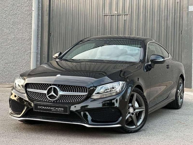 Negro Usado 2016 Mercedes C220 Descapotable | 21.000 € (Super precio) - Imagen 1/4