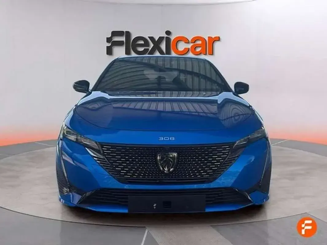 Usado Peugeot 308 GT 131 CV (96 kW) 2022 Azul Utilitario