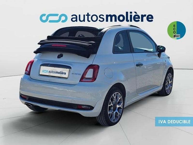 Usado Fiat 500C Sport 70 CV (51 kW) 2022 Blanco Descapotable