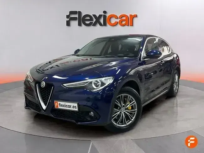 Usado Alfa Romeo Stelvio Executive 160 CV (117 kW) 2019 Azul SUV