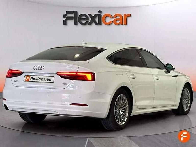 Usado Audi A5 Sportback 150 CV (110 kW) 2018 Blanco Utilitario