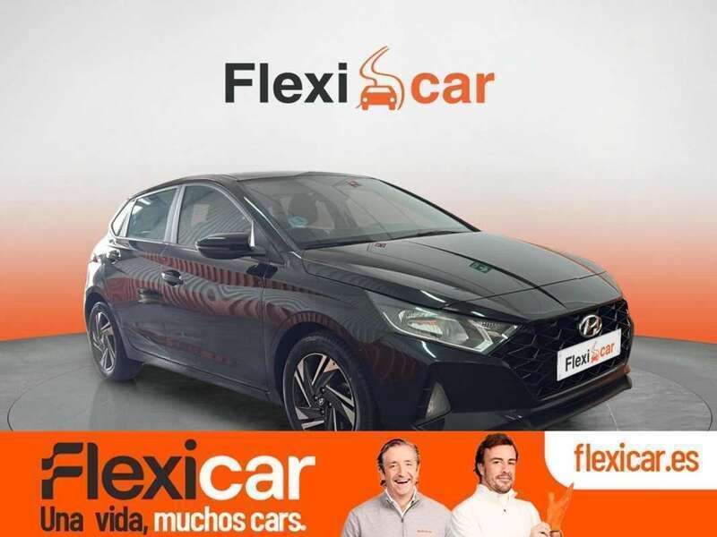 Negro Usado 2021 Hyundai i20 Utilitario | 12.490 € (Precio justo) - Imagen 1/4