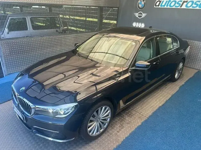 Usado BMW 730L 265 CV (194 kW) 2016 Negro Berlina