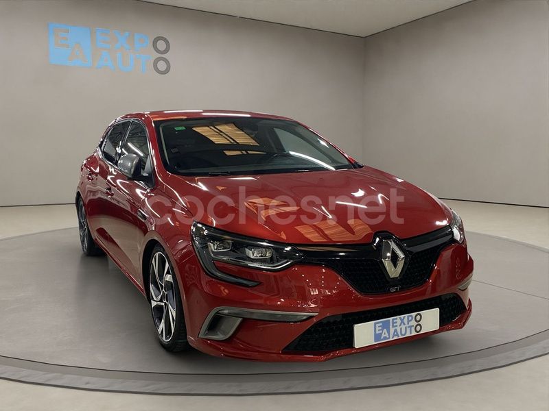 Rojo Usado 2017 Renault Mégane GT Line GT Berlina | 19.475 € (Precio justo) - Imagen 1/4
