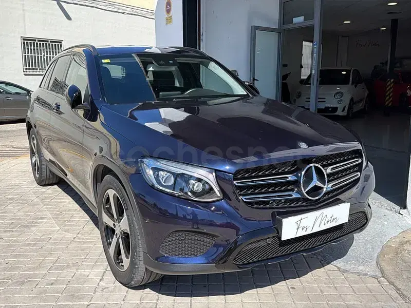 Usado Mercedes GLC220 Exclusive 170 CV (125 kW) 2016 Azul SUV