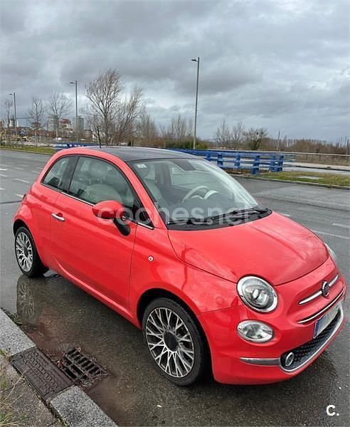 Usado Fiat 500 Lounge 69 CV (50 kW) 2018 Rojo Berlina