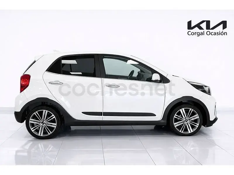 Brugt Kia Picanto X-Line 100 HK (73 kW) 2020 Hvid Hatchback