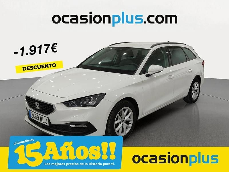 Blanco Usado 2023 Seat Leon Style Familiar | 21.090 € (Precio justo) - Imagen 1/4