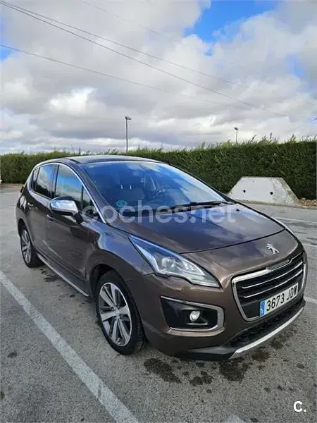 Usado Peugeot 3008 GT-line 150 CV (110 kW) 2016 Granate SUV