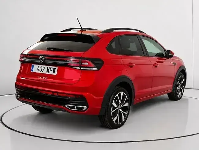 Usado VW Taigo R-line 150 CV (110 kW) 2023 Rojo SUV