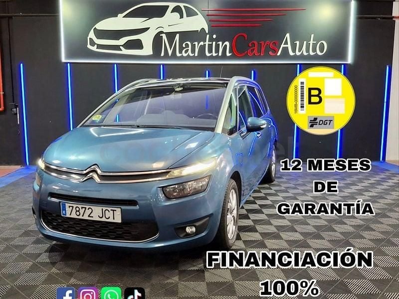 Usado Citroën Grand C4 Picasso Attraction 115 CV (84 kW) 2015 Gris / plata Monovolumen