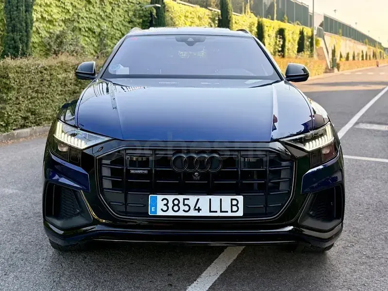 Usado Audi Q8 286 CV (210 kW) 2019 Azul SUV