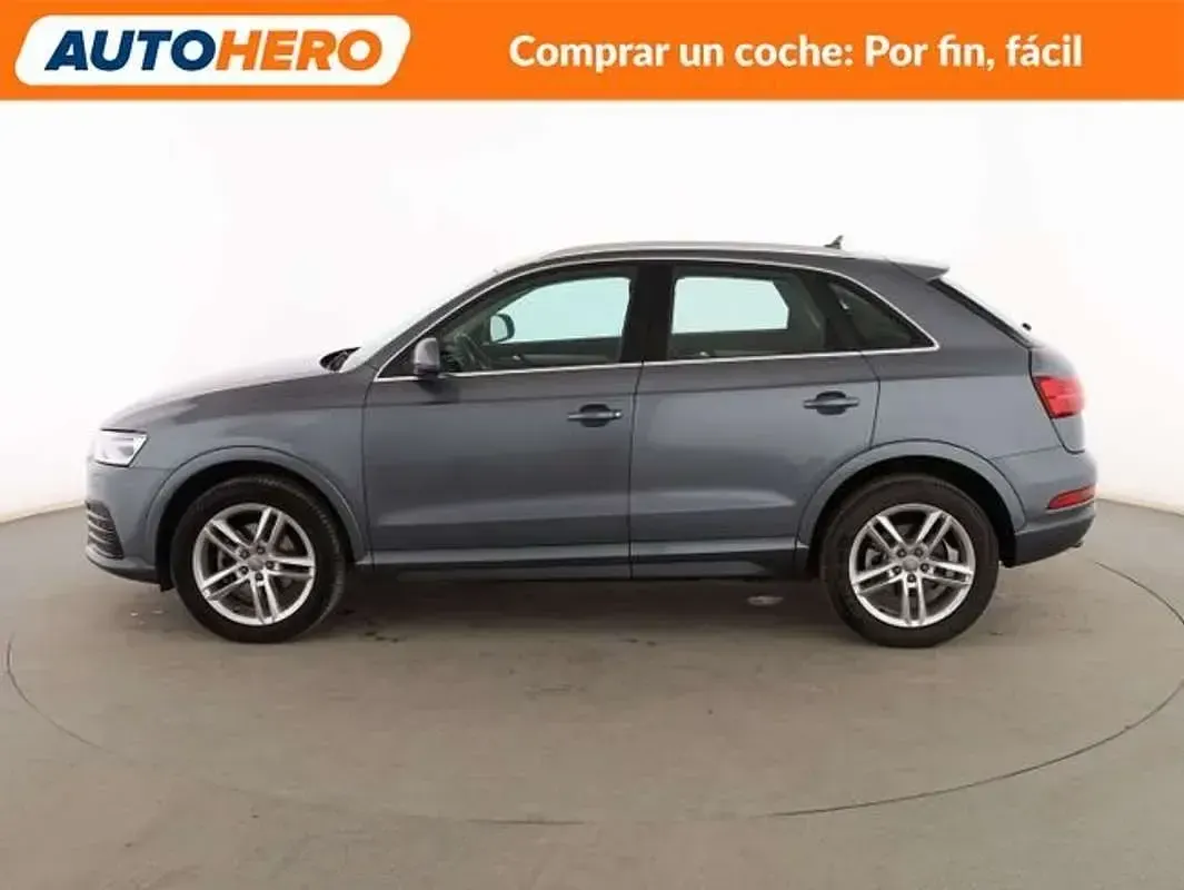 Usado Audi Q3 Sport 150 CV (110 kW) 2017 Gris SUV