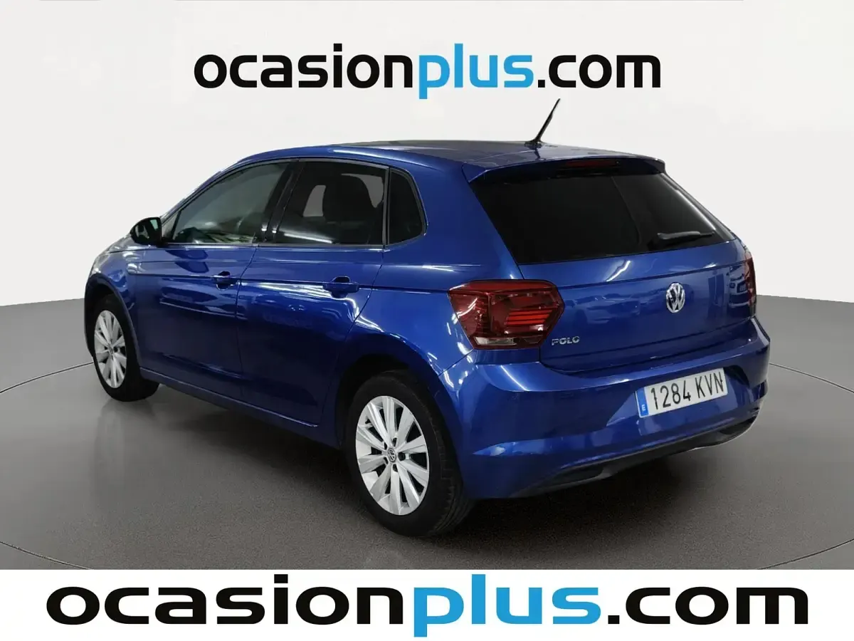 Usado VW Polo Sportline 95 CV (69 kW) 2019 Azul Utilitario