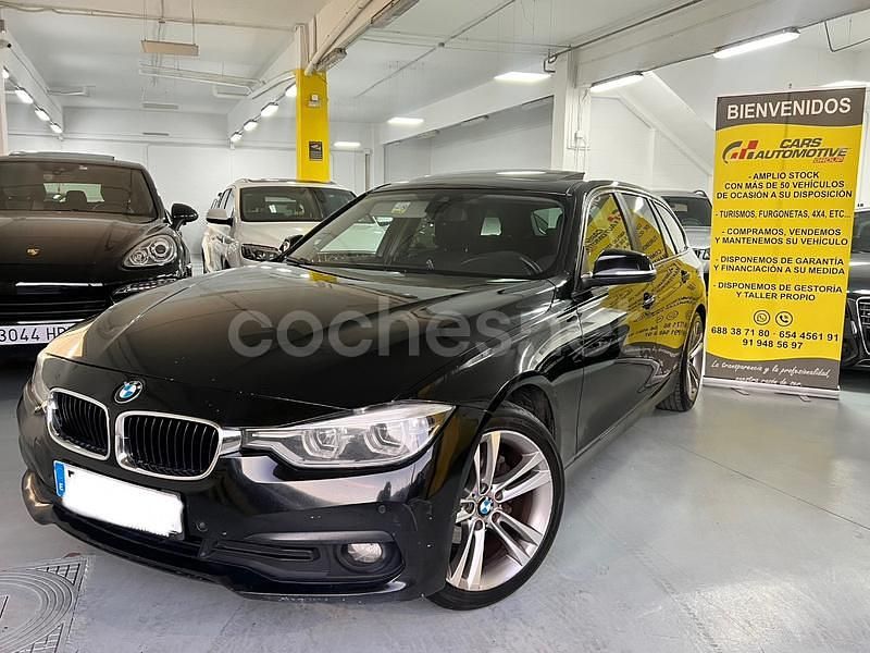 Negro Usado 2015 BMW 318 Sport Line Familiar | 9500 € (Precio justo) - Imagen 1/4
