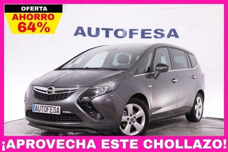 Usado Opel Zafira Family 125 CV (91 kW) 2012 Negro Monovolumen