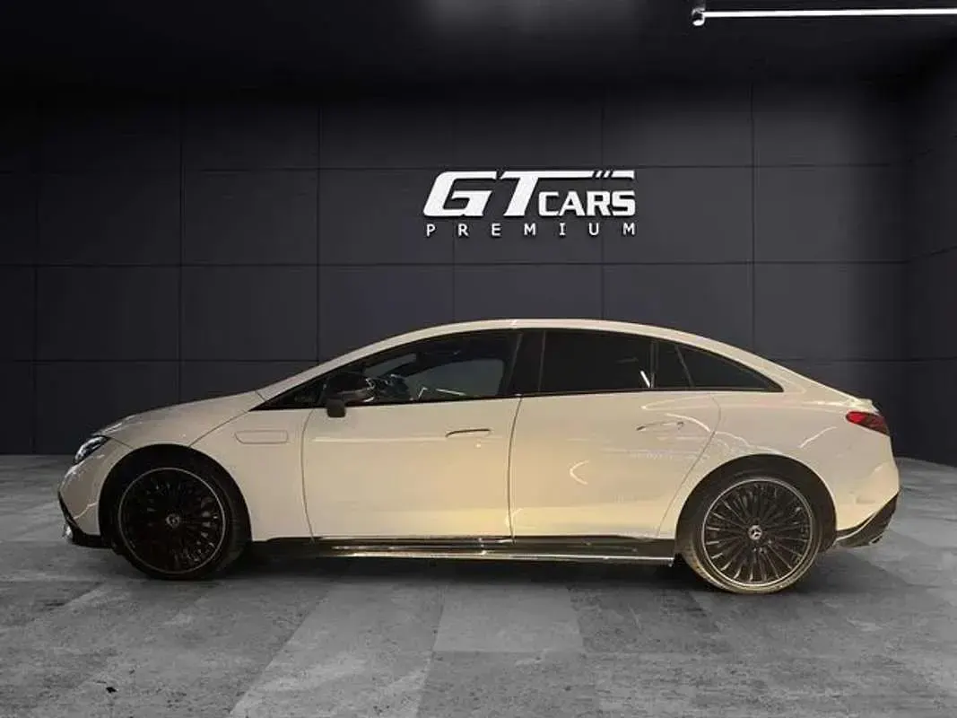 Usado Mercedes EQE350 AMG 214 kW (292 CV) 2023 Blanco Berlina