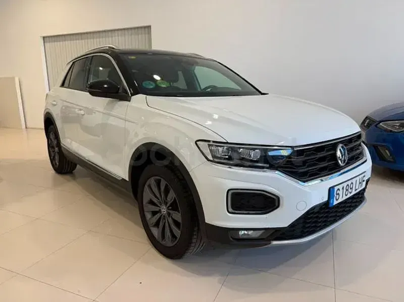 Usado VW T-Roc Sportline 150 CV (110 kW) 2020 Blanco SUV