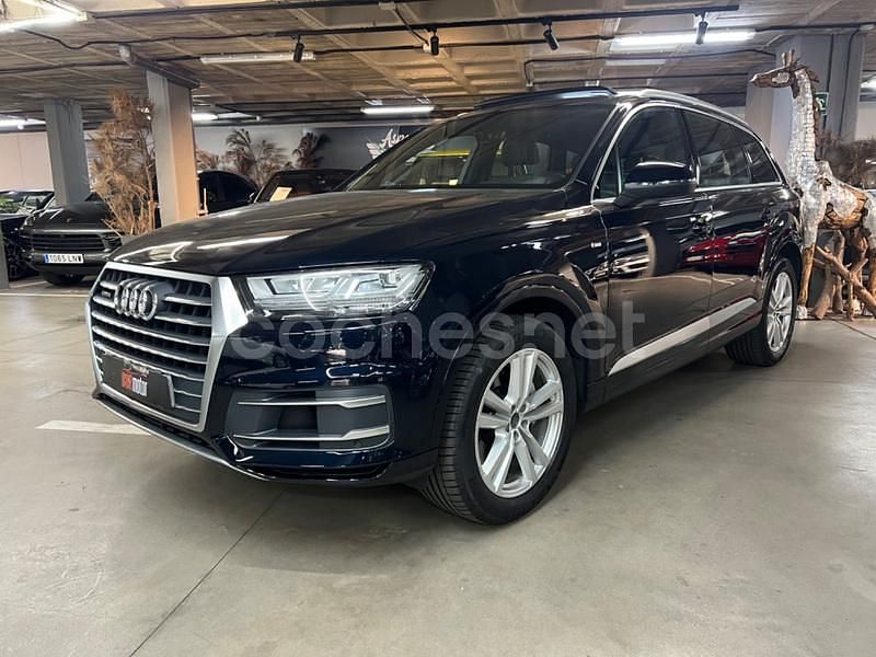 Azul Usado 2016 Audi Q7 Sport SUV | 27.995 € (Precio justo) - Imagen 1/4