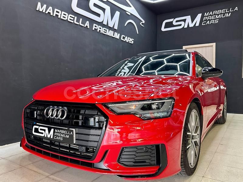 Rojo Usado 2021 Audi A6 S-Line Familiar | 48.990 € - Imagen 1/4