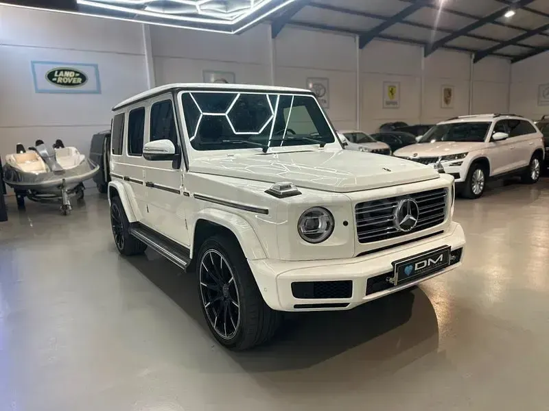 Usado Mercedes G400 330 CV (242 kW) 2023 Blanco SUV