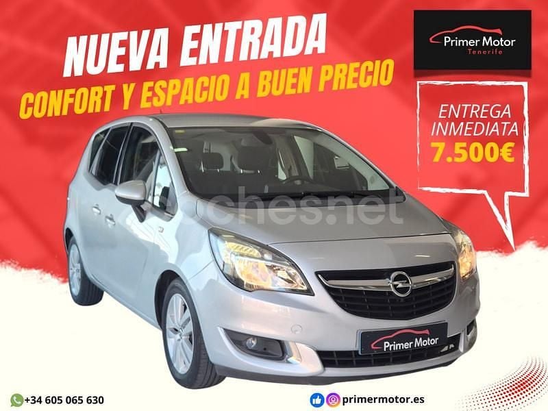 Usado Opel Meriva Excellence 110 CV (80 kW) 2014 Gris / plata Monovolumen