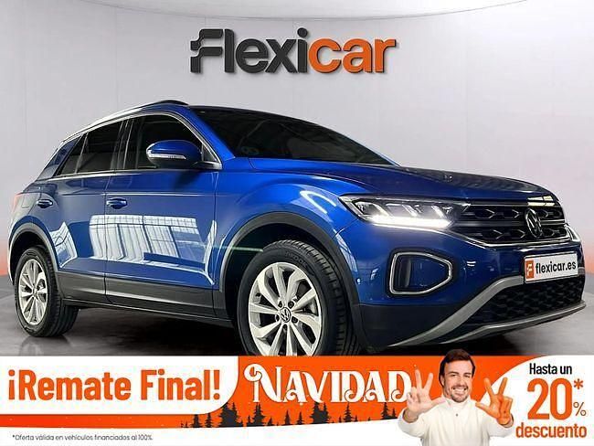 Azul Usado 2023 VW T-Roc Life SUV | 22.990 € (Precio justo) - Imagen 1/4
