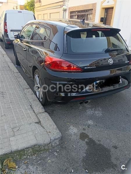 Usado VW Scirocco R-line 150 CV (110 kW) 2014 Negro Coupe