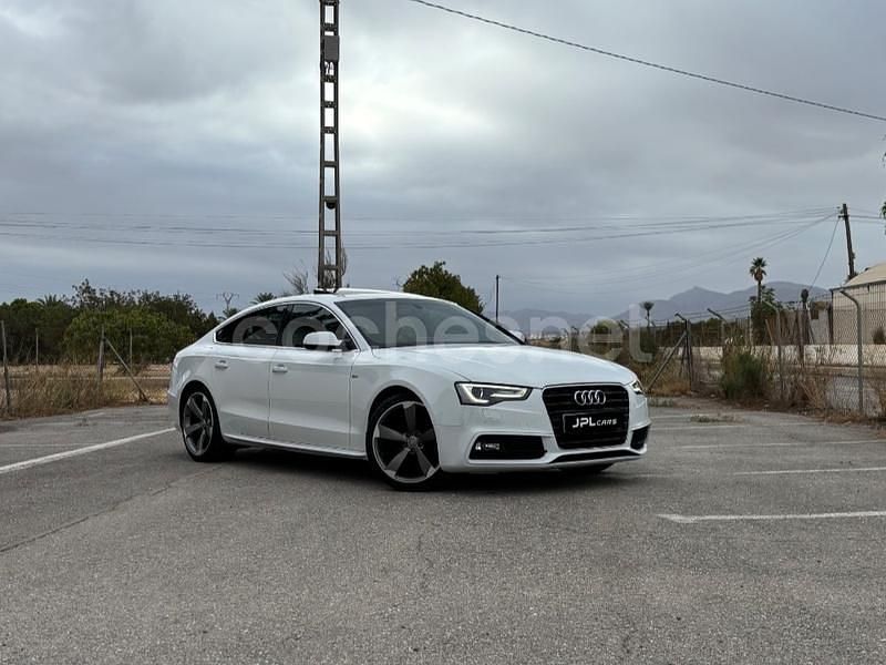 Blanco Usado 2015 Audi A5 Sportback S-Line Utilitario | 17.990 € (Precio justo) - Imagen 1/4
