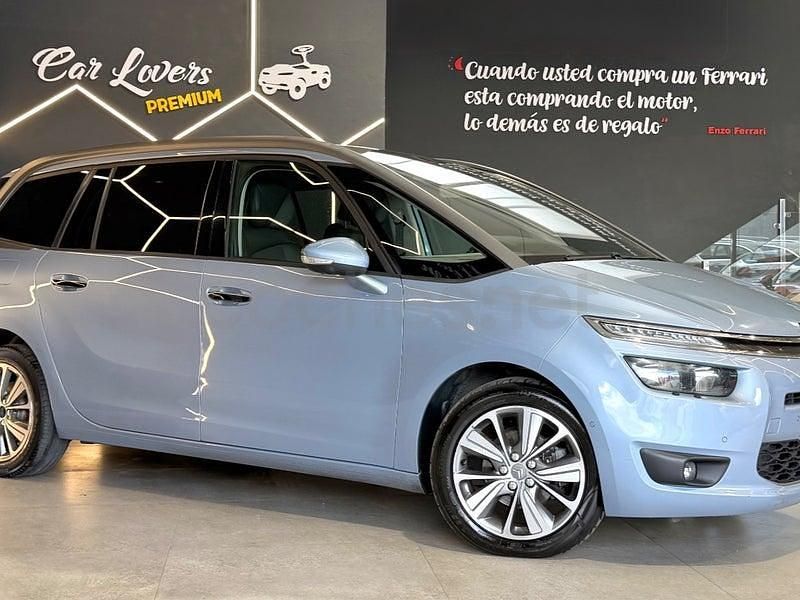 Usado Citroën Grand C4 Picasso Intensive 115 CV (84 kW) 2014 Azul Monovolumen
