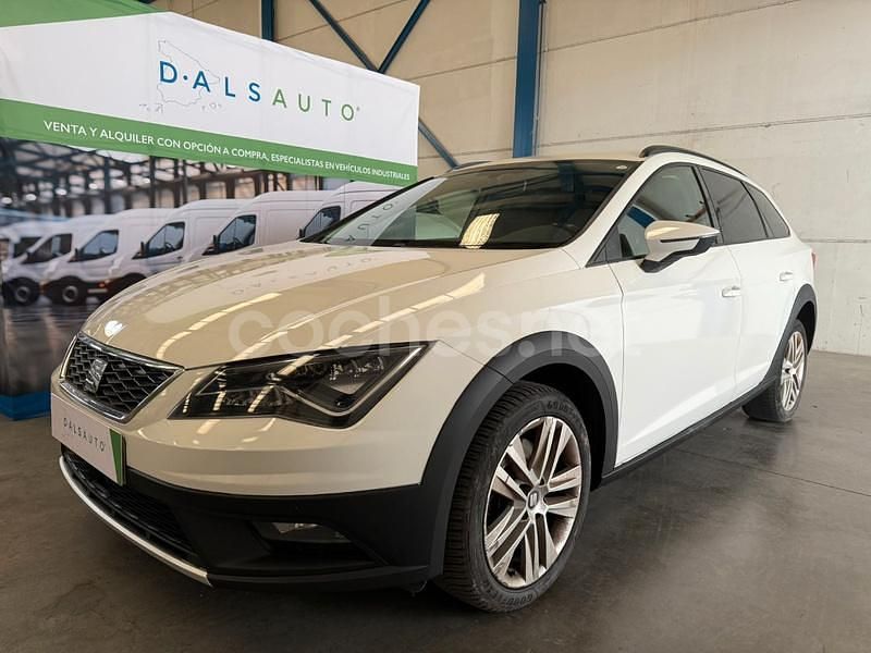 Blanco Usado 2018 Seat Leon XCELLENCE Familiar | 9990 € (Super precio) - Imagen 1/4