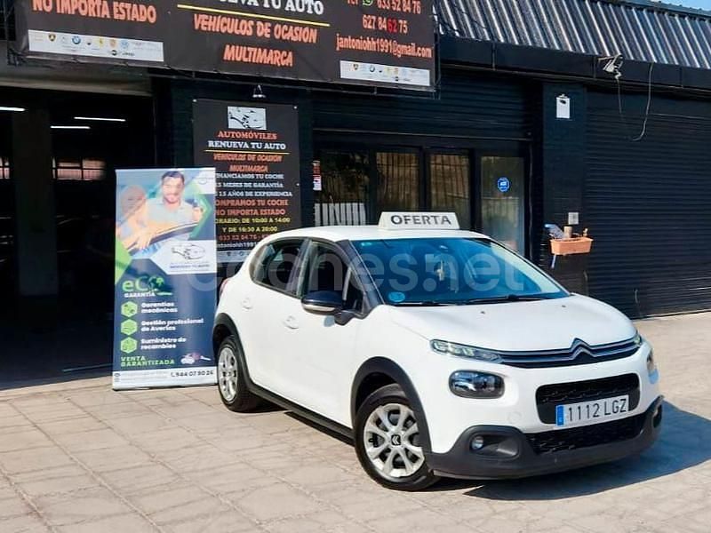 Blanco Usado 2020 Citroën C3 Feel Berlina | 6200 € (Super precio) - Imagen 1/4