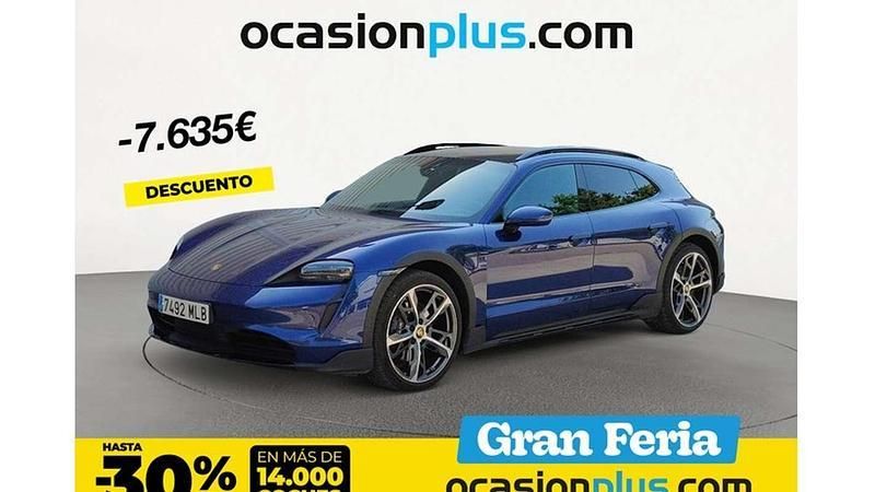 Azul Usado 2023 Porsche Taycan Cross Turismo Berlina | 76.355 € - Imagen 1/4