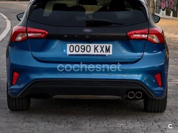 Usado Ford Focus ST-Line 125 CV (91 kW) 2019 Azul Berlina