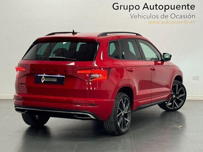 Usado Skoda Karoq SportLine 150 CV (110 kW) 2020 Rojo SUV