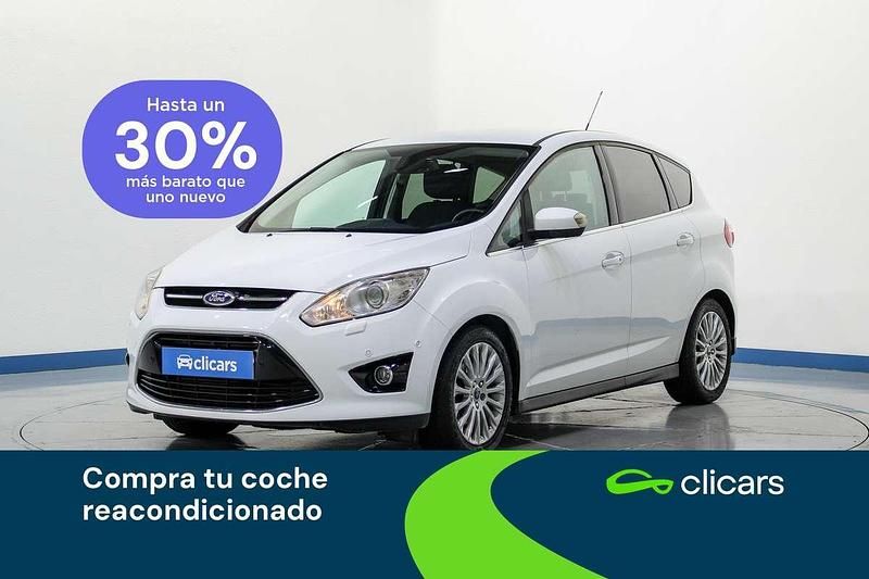 Blanco Usado 2013 Ford C-MAX Titanium Monovolumen | 9990 € (Precio justo) - Imagen 1/4