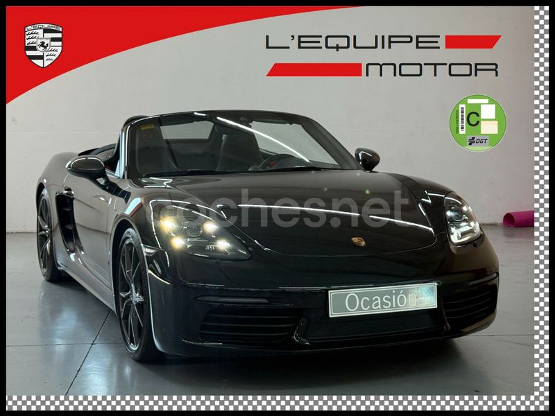 Negro Usado 2020 Porsche 718 Boxster T Descapotable | 74.990 € - Imagen 1/4