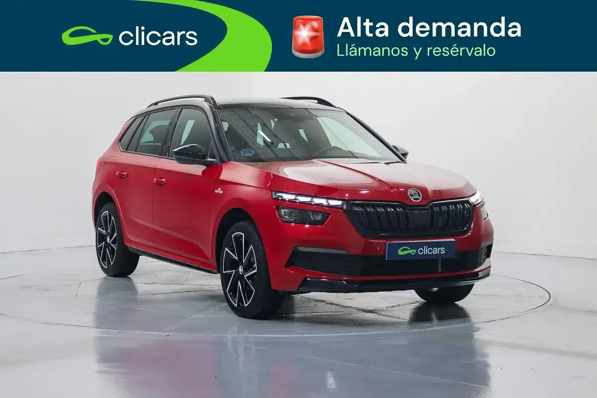 Usado Skoda Kamiq Monte Carlo 150 CV (110 kW) 2023 Rojo SUV
