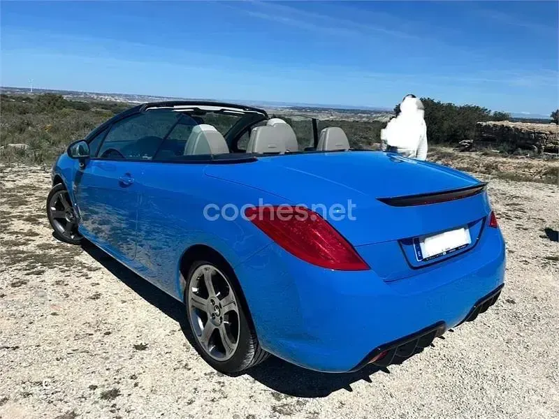 Usado Peugeot 308 CC Allure 163 CV (119 kW) 2011 Azul Descapotable