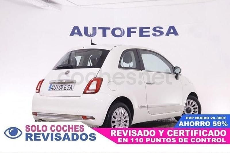 Usado Fiat 500 Lounge 69 CV (50 kW) 2019 Blanco Berlina