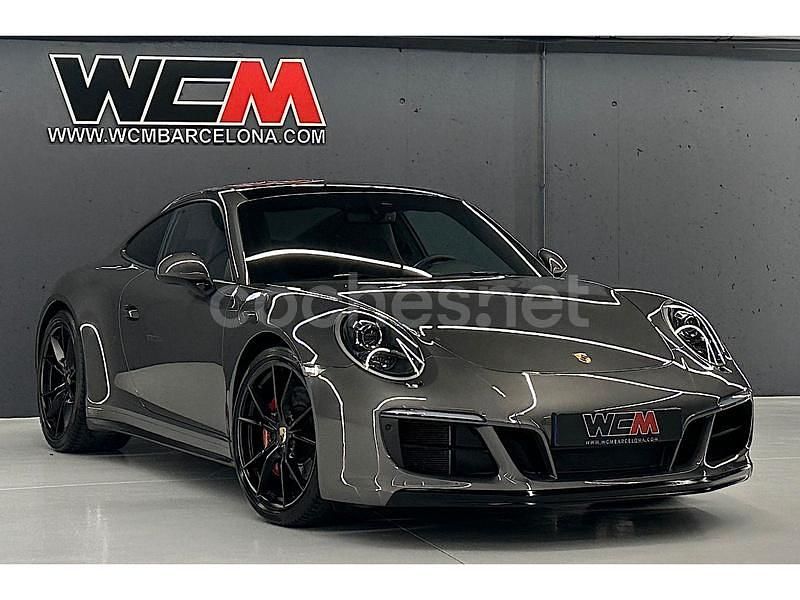 Gris / plata Usado 2019 Porsche 911 Carrera 4 GTS Coupe | 128.900 € (Super precio) - Imagen 1/4