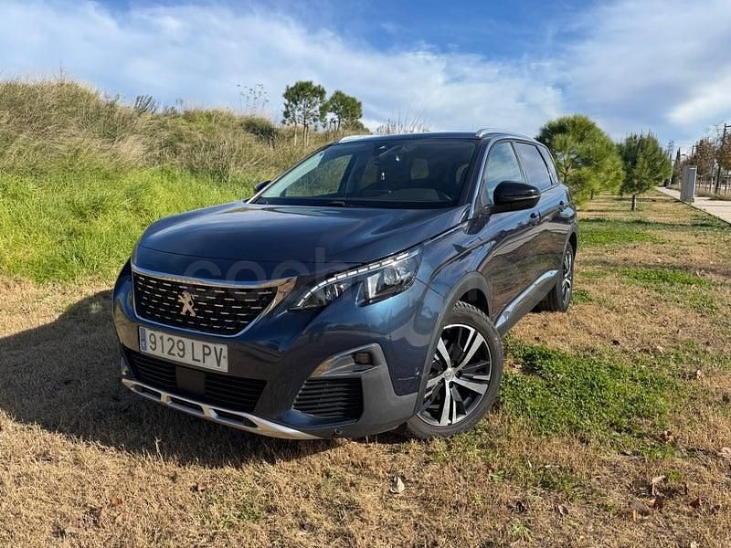 Usado Peugeot 5008 GT-line 150 CV (110 kW) 2018 Azul SUV
