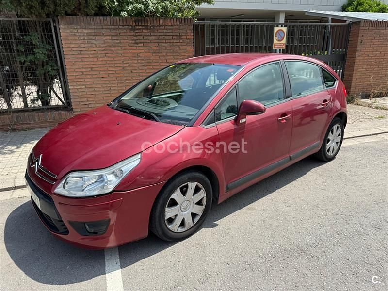 Usado Citroën C4 Exclusive 110 CV (80 kW) 2009 Rojo Berlina