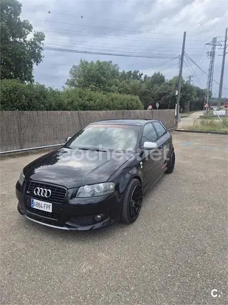 Usado Audi S3 265 CV (194 kW) 2007 Negro Utilitario