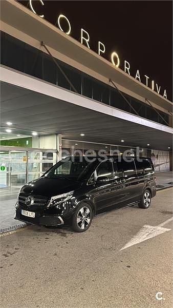Negro Usado 2022 Mercedes V220 Avantgarde Monovolumen | 39.500 € (Buen precio) - Imagen 1/4