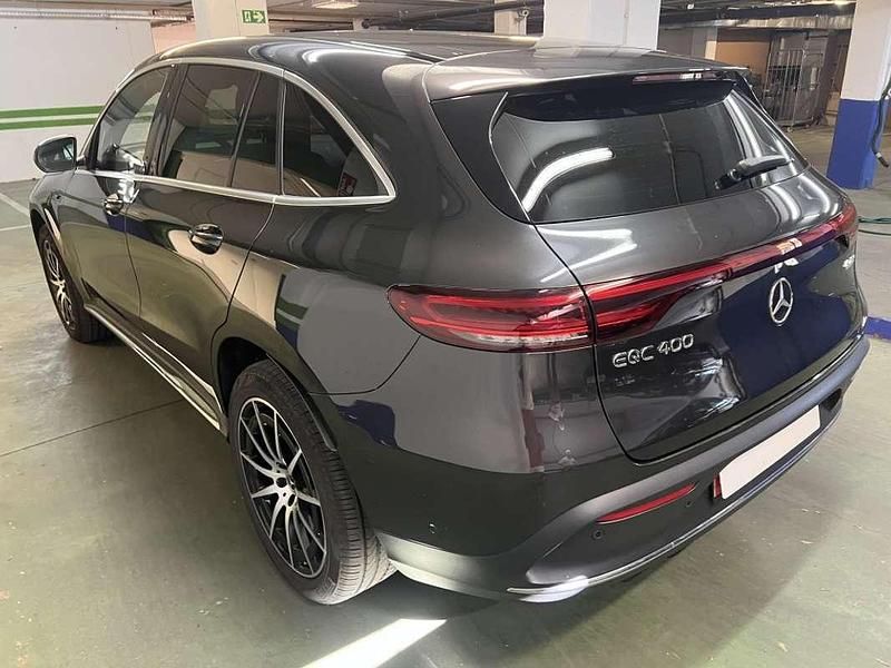 Usado Mercedes EQC400 300 kW (408 CV) 2021 Negro SUV